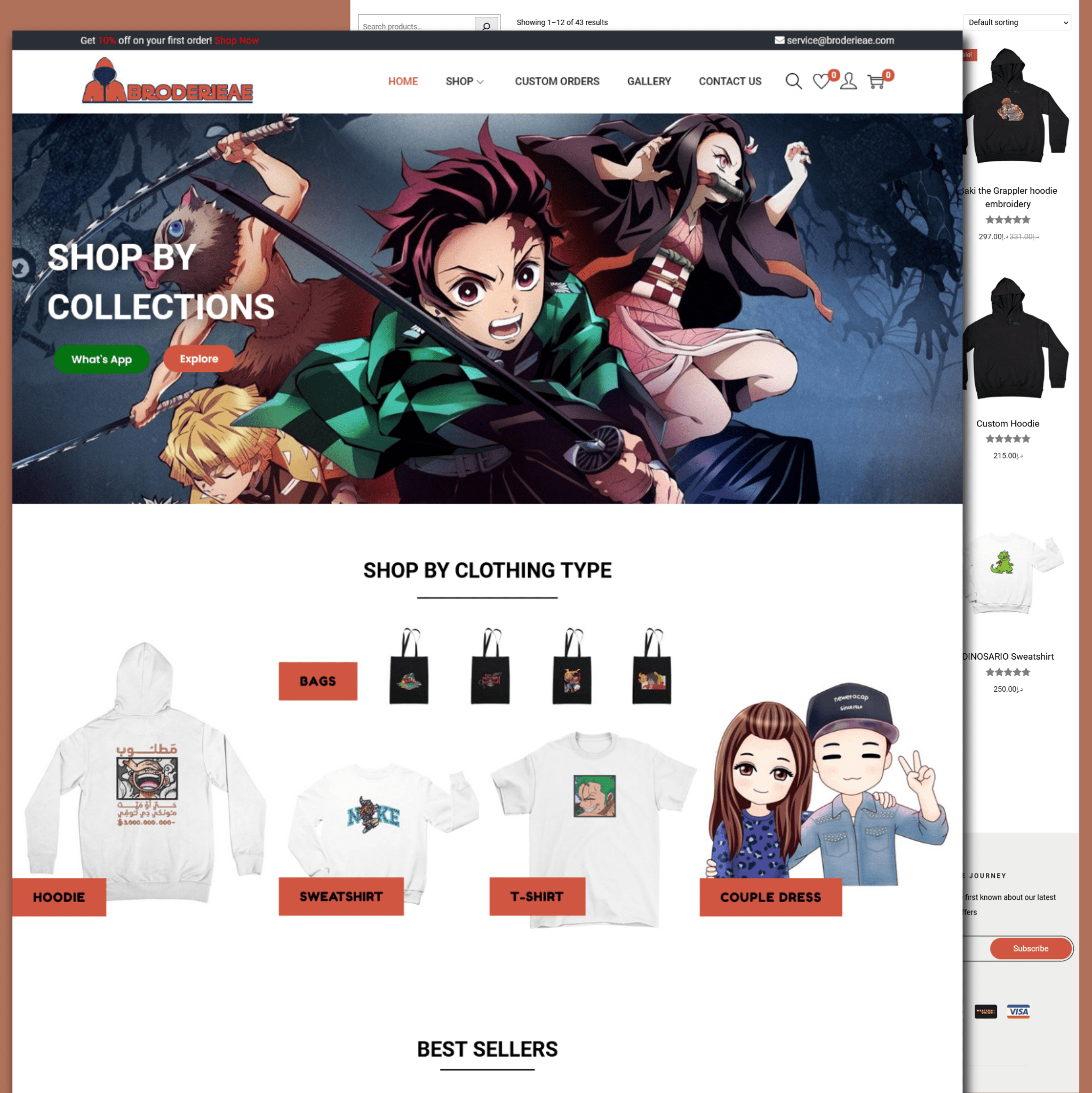 Clothing E-commerce Website